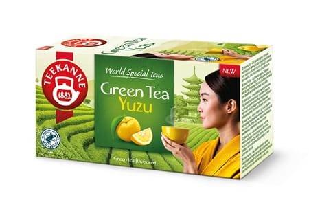 Herbata TEEKANNE zielona z Yuzu 20 kop.