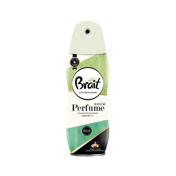 Odświeżacz BRAIT suchy spray 300ml PERFUME zielony