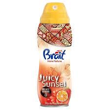 Odświeżacz BRAIT suchy spray 300ml JUICY SUNSET
