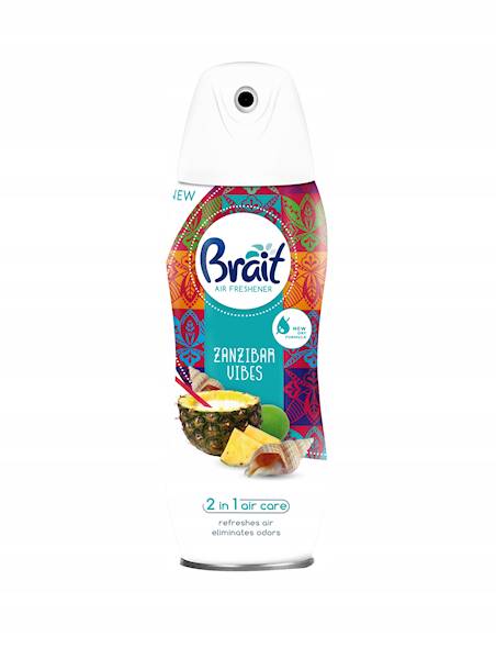 Odświeżacz BRAIT suchy spray 300ml ZANZIBAR VIBES