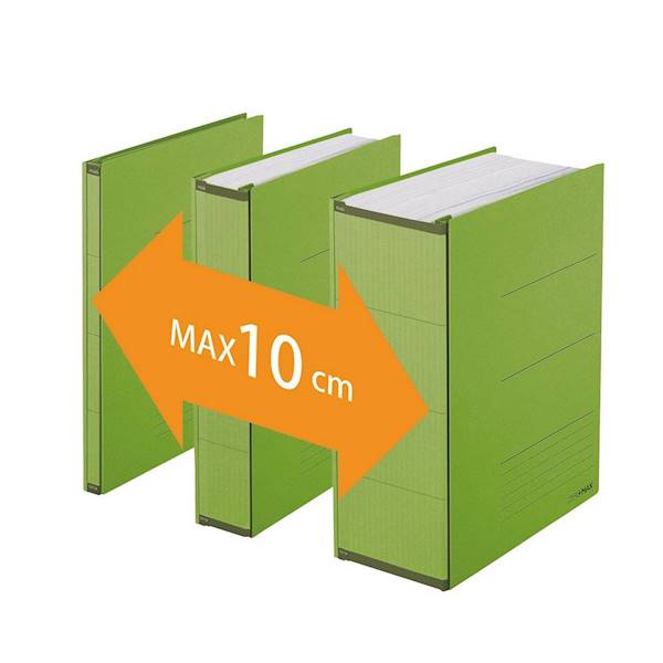 Teczka skoroszyt ZERO MAX PLUS zielona a'1