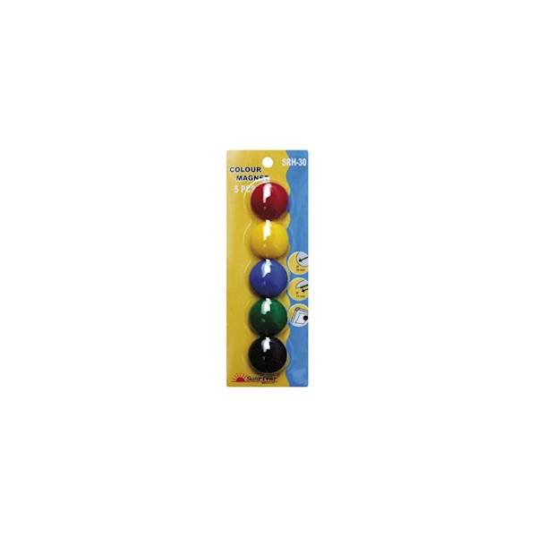 Magnesy do tabl. SRH 30 a'5 szt.