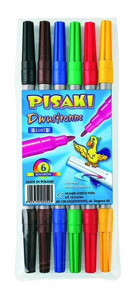 Pisaki dwustr. 6 kol. KAMET