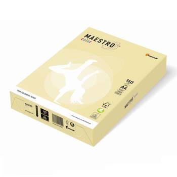 Papier ksero A4 COLORA. 160g j.żółty Desert YE23
