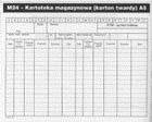Druk kartoteka mag. GM130 a'100 tw. M24***na zamów