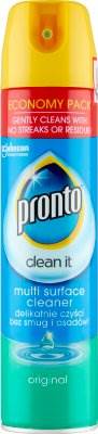 Pianka spray do mebli PRONTO 300 ml origi nieb.5w1