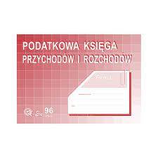 Druk podatkowa książka przychod. i rozchod. A4 96k