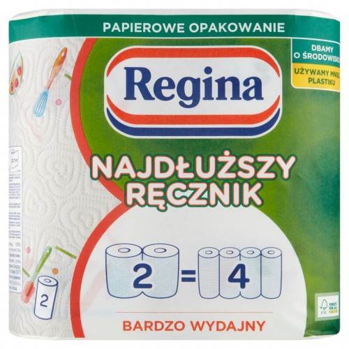 Ręcznik pap. REGINA 2=4 najdłuższy 2 w. 