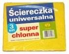 Ścierka domowa uniwers. a'3 szt. 30x38