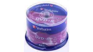Płyta DVD+R VERB.4.7GBx16 a'50 cake 43550
