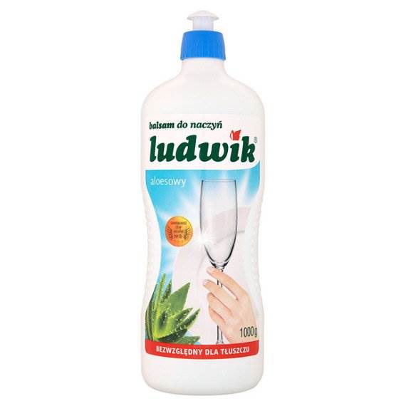 Płyn do naczyń LUDWIK 900 ml balsam aloes