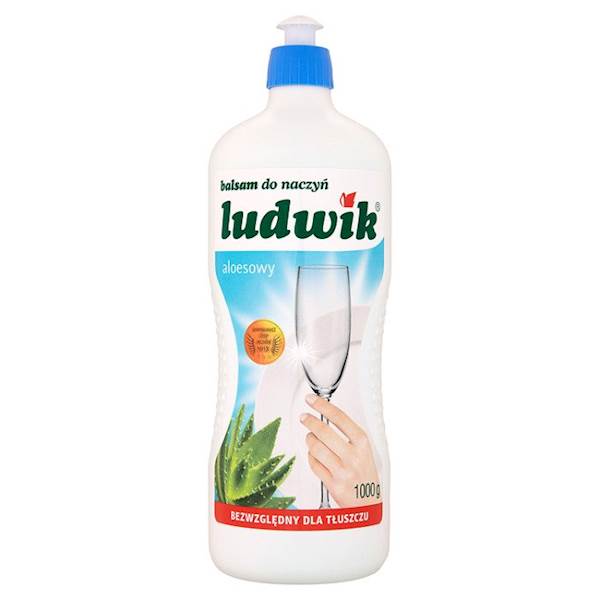 Płyn do naczyń LUDWIK 900 ml balsam aloes