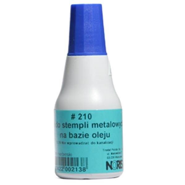 Tusz do stemp. metal. NORIS 210 25 ml niebieski