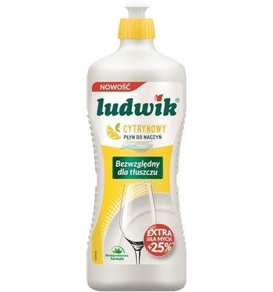 Płyn do naczyń LUDWIK 900 ml cytrynowy 