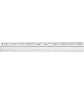 Linijka metal. 30cm GR-111-30  