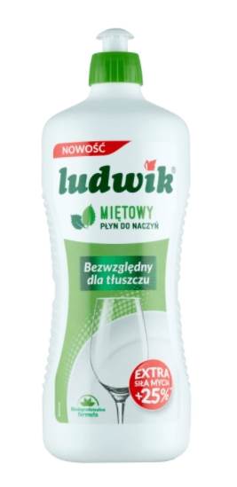 Płyn do naczyń LUDWIK 900 ml mięta 