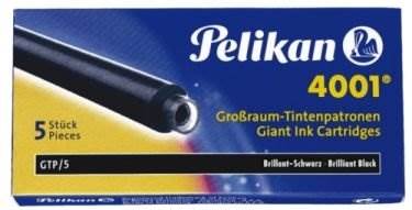 Naboje PELIKAN a'5 szt. czarne długie ***********