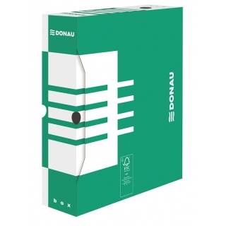 Pojem. do arch. 8 cm A4 DONAU zielo 7660301FSC-06