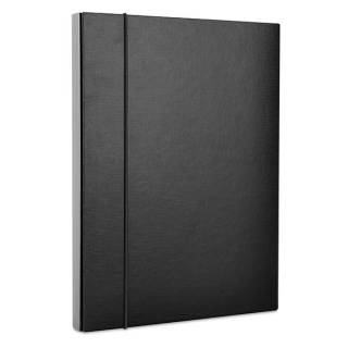 Teczka pud. A4/4 cm gumk. czarna OFFICE PRODUCT