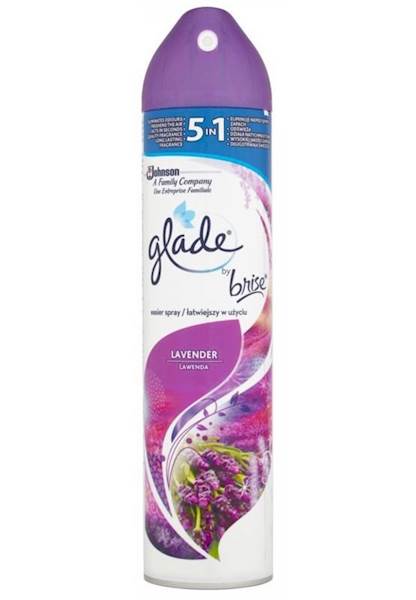 Odświeżacz BRISE GLADE spray 300 ml lawenda  