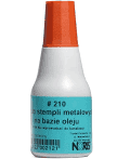 Tusz do stemp. metal. NORIS 210 25 ml czerwony
