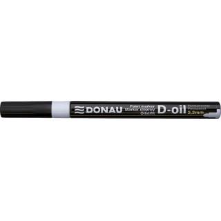 Marker olej. DONAU śred. biały 2,2 mm