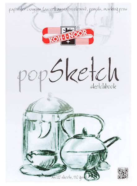Szkicownik A4/50k 100g KOH-I- 