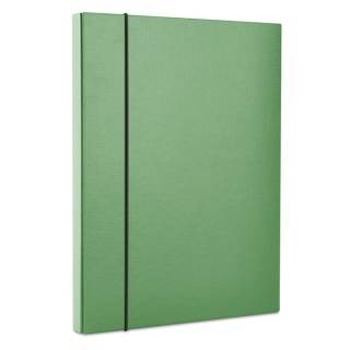 Teczka pud. A4/4 cm gumk. ziel. OFFICE PRODUCTS 