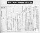 Druk karta drogowa A5 SM101 K59