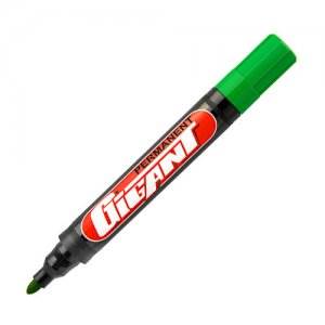 Marker perm. GIGANT okrąg. zielony KAMET
