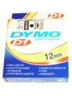 Taśma DYMO 9mm x 7m czarno-biała 40913