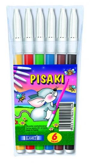Pisaki 6 kol. KAMET****wyc