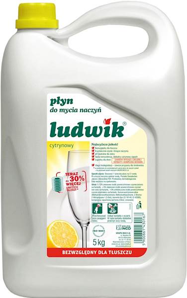 Płyn do naczyń LUDWIK 5 L cytryna