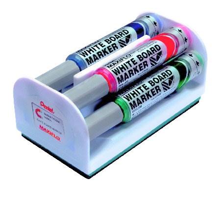 Marker sucho. + gąbka 4 kol. MAXFILO MWL5M-4 kol 