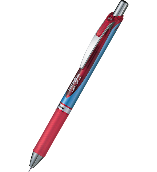 Długopis PENTEL BLN75 (żel) czerwony 0,5 mm