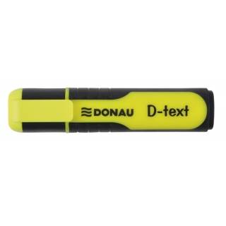 Zakreślacz DONAU D-TEXT żółty