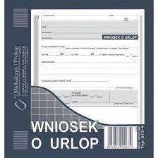 Druk wniosek o urlop 513-4 /MICH