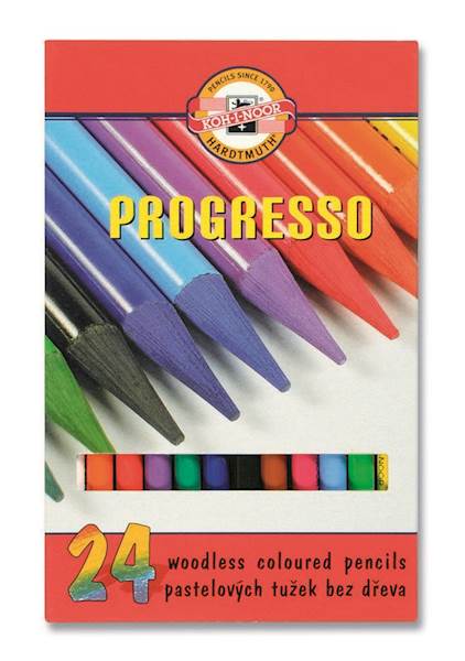 Kredki 24 kol. Progresso KOH-I-NOR (g)