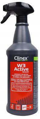 Płyn CLINEX W3 ACTIVE BIO mycie sanitariatów 1L 