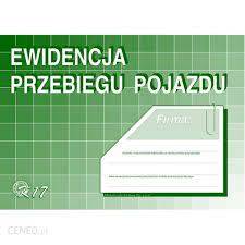 Druk ewid. przeb. poj. bez kosztów K17