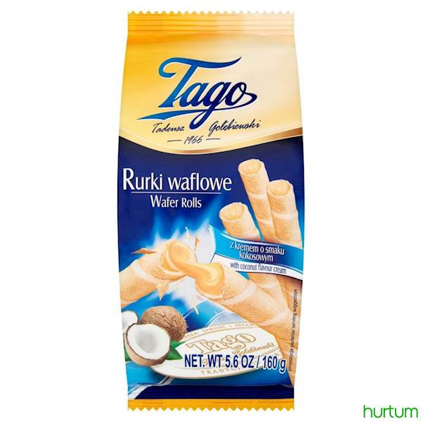Cisatka Rurka TAGO kokosowa 150g