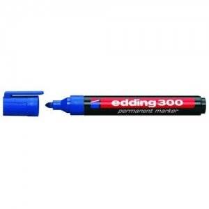 Marker perm. EDDING 3000 okrąg. niebieski 