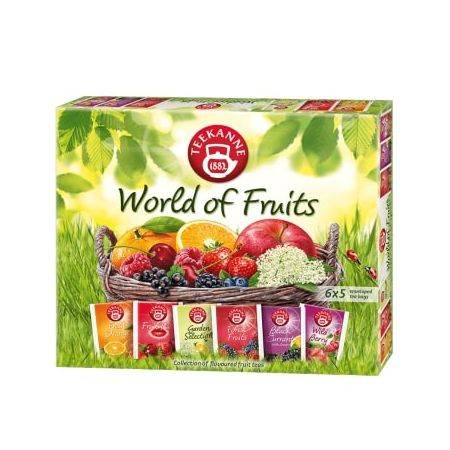 Herbata TEEKANNE World of fruits 6x5 30 kopert