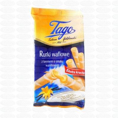 Ciastka Rurka TAGO waniliowa 150g