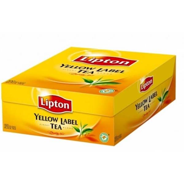Herbata LIPTON yellow label 100 torebek