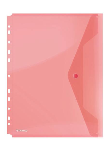 Teczka kopert. A4 z europerf. 8540001PL-04 czerw