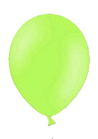 Balon 12 014 past. zielony a'100 /AL