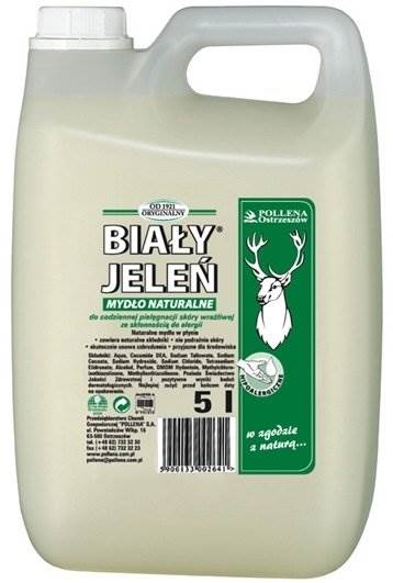 Mydło w płynie BIAŁY JELEŃ 5 L