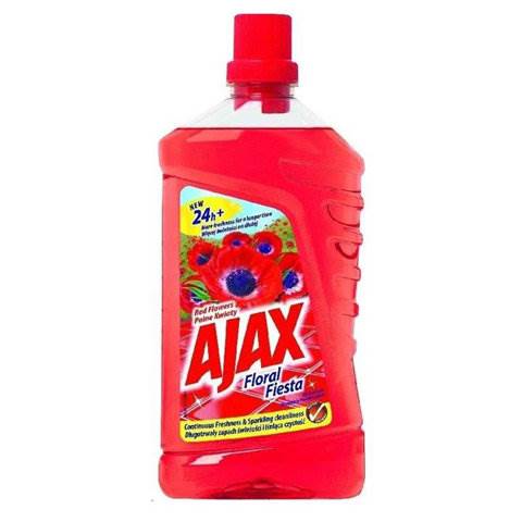 Płyn AJAX uniwers. 1 L czerwony polne kwiaty  
