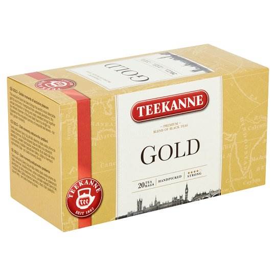 Herbata TEEKANNE czarna gold 20 kopert